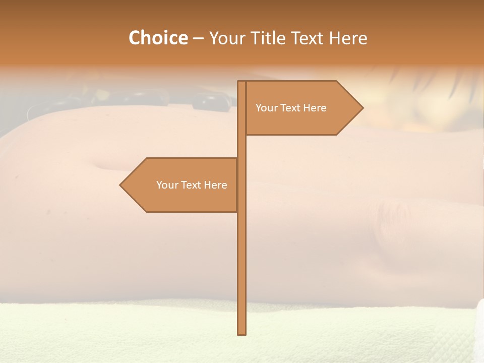 Beauty White Hot PowerPoint Template