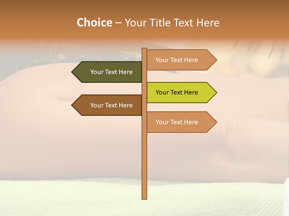 Beauty White Hot PowerPoint Template