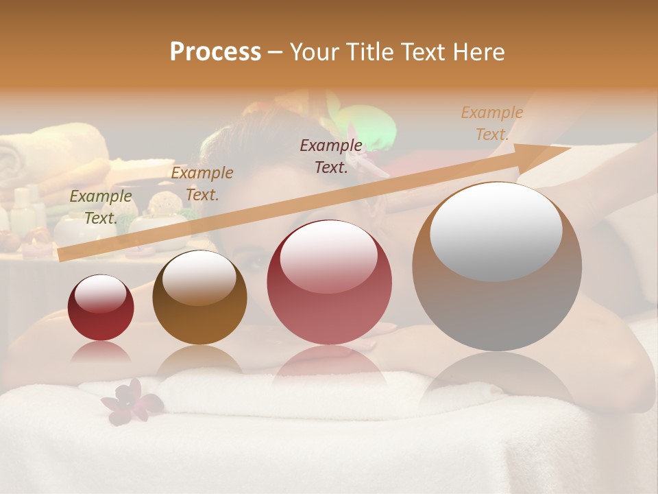 Young Spa Girl PowerPoint Template
