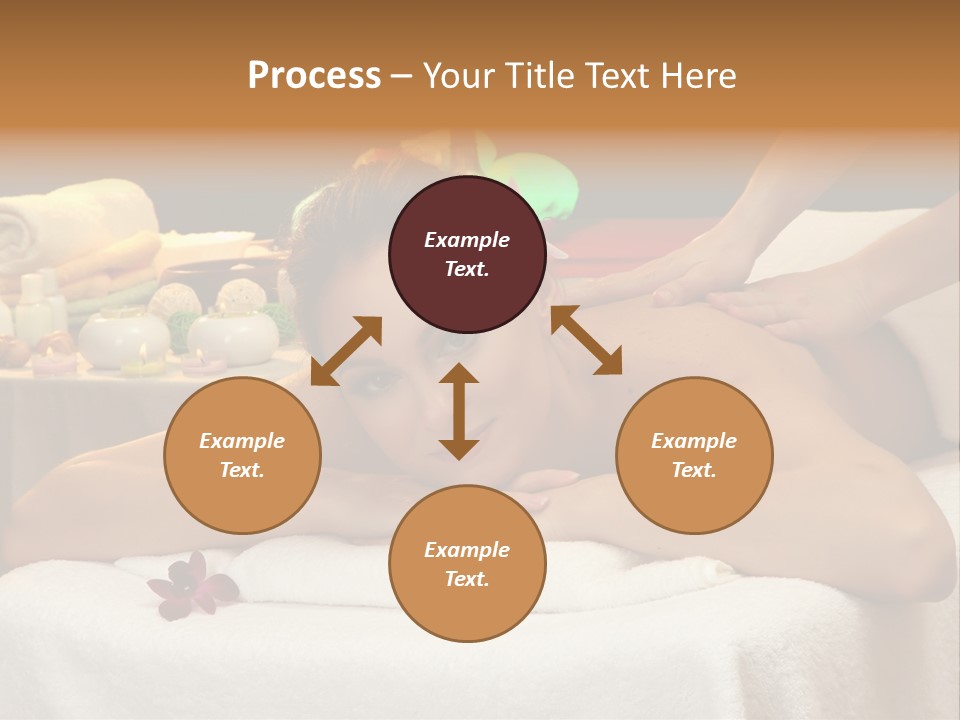 Young Spa Girl PowerPoint Template