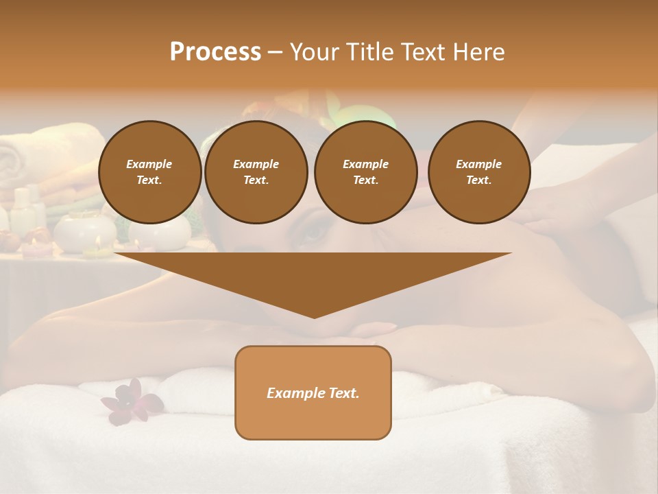 Young Spa Girl PowerPoint Template