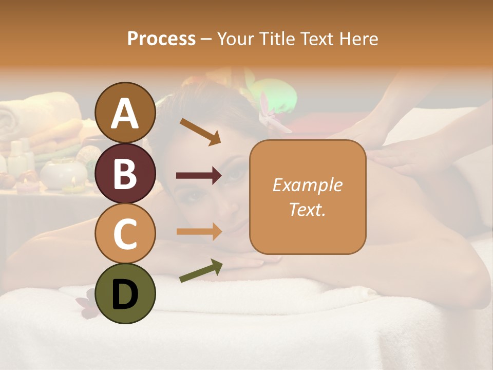 Young Spa Girl PowerPoint Template