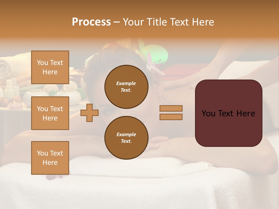 Young Spa Girl PowerPoint Template