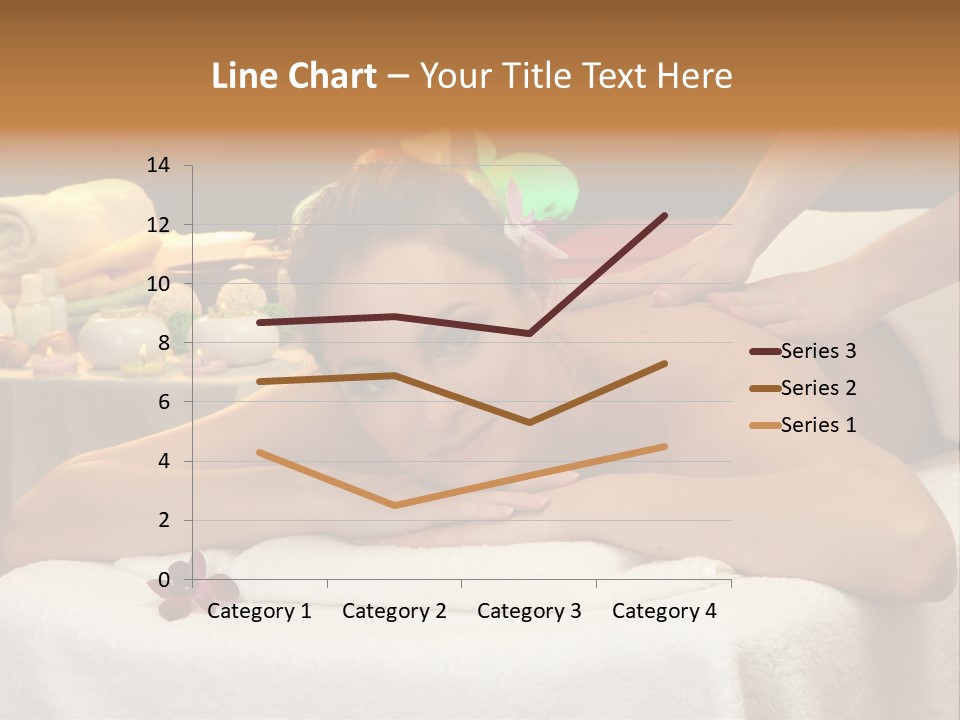 Young Spa Girl PowerPoint Template