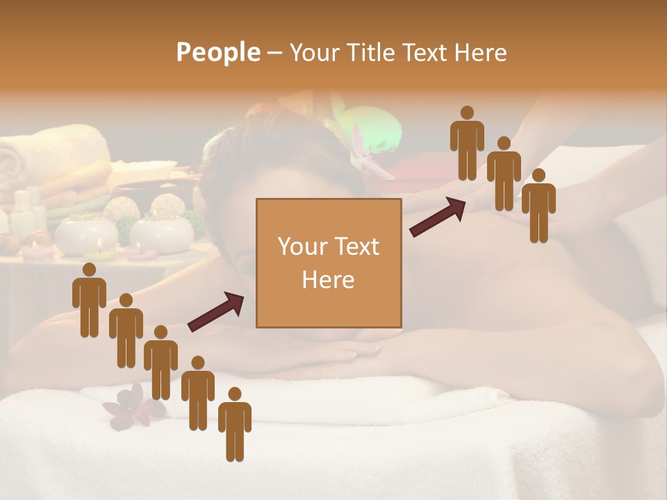 Young Spa Girl PowerPoint Template