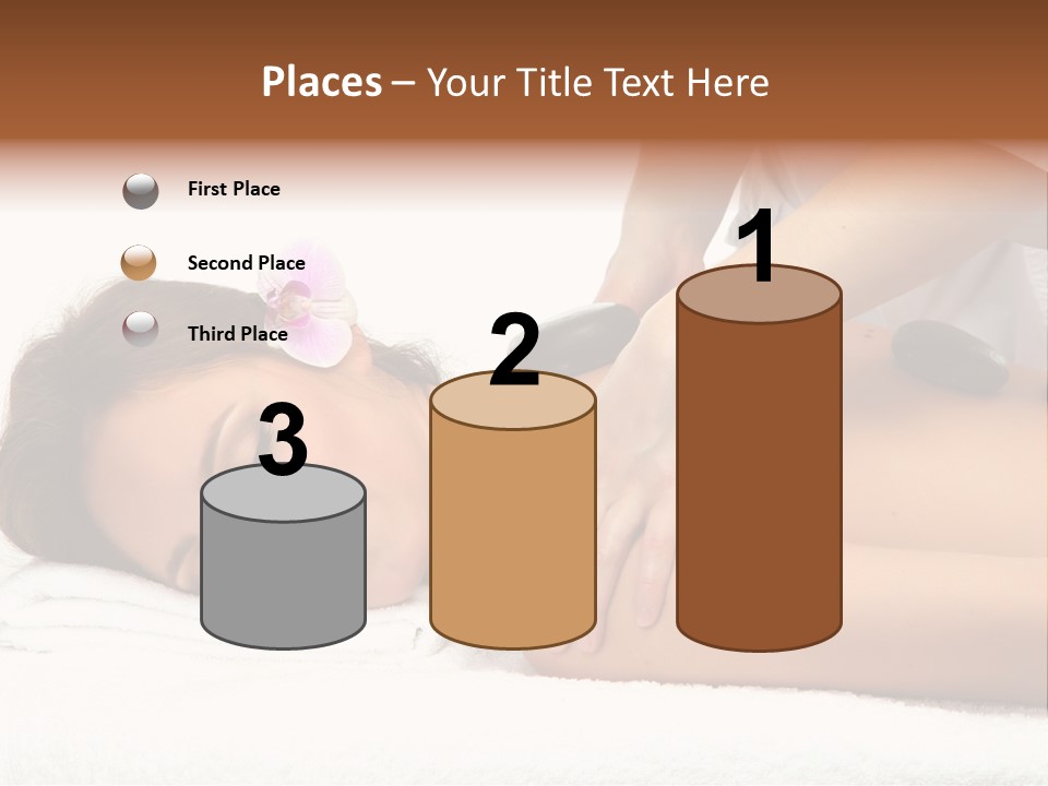 Young Hands Woman PowerPoint Template