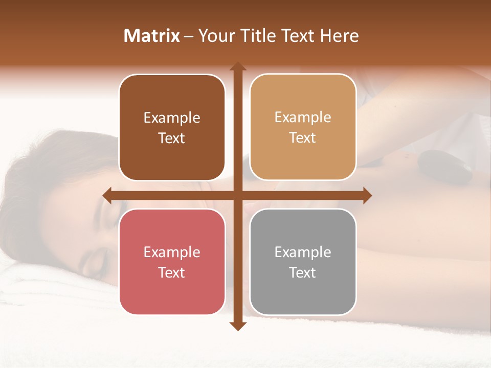 Young Hands Woman PowerPoint Template