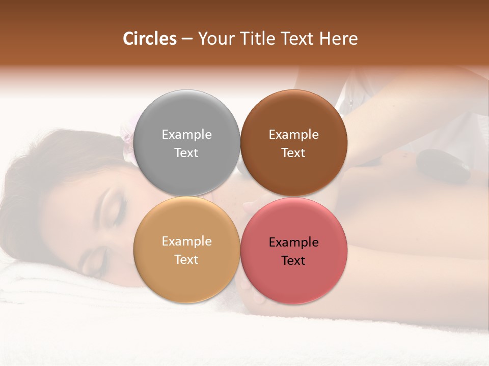 Young Hands Woman PowerPoint Template