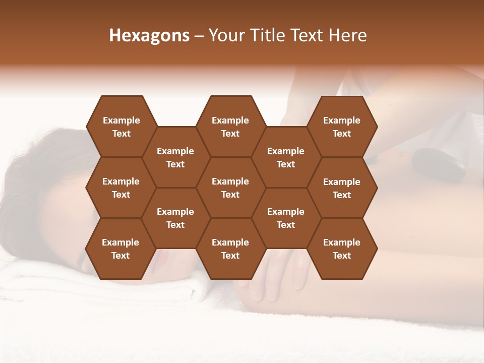 Young Hands Woman PowerPoint Template