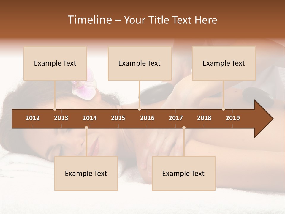 Young Hands Woman PowerPoint Template
