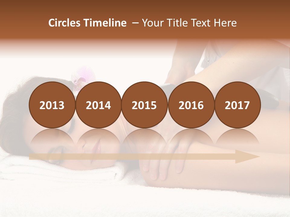 Young Hands Woman PowerPoint Template