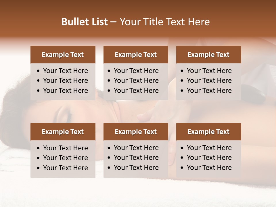 Young Hands Woman PowerPoint Template