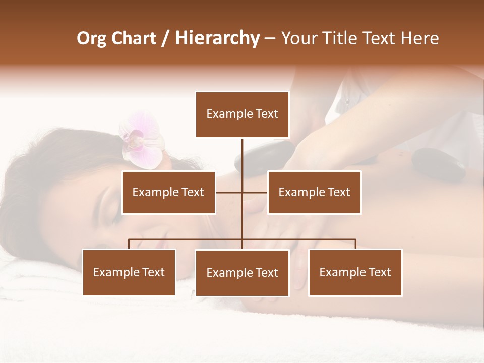 Young Hands Woman PowerPoint Template