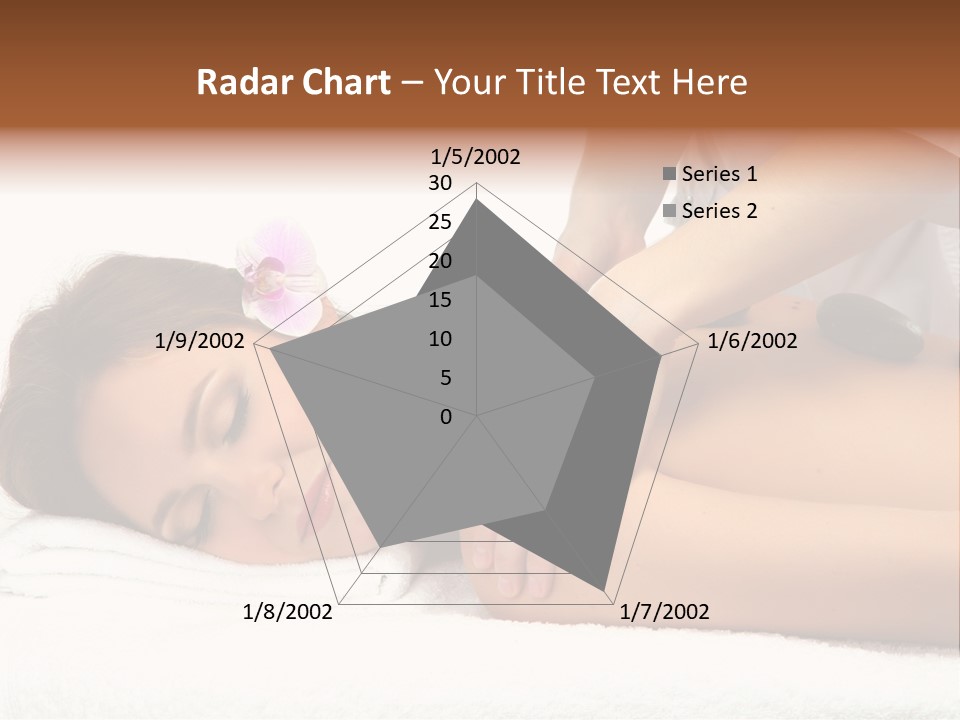 Young Hands Woman PowerPoint Template