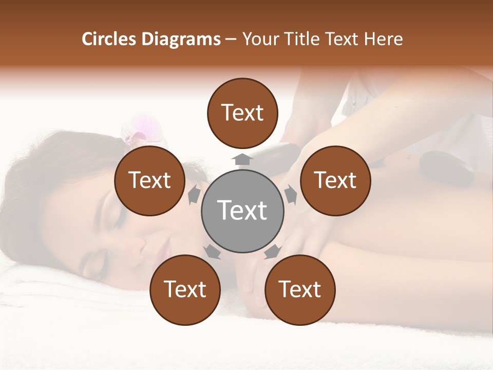 Young Hands Woman PowerPoint Template