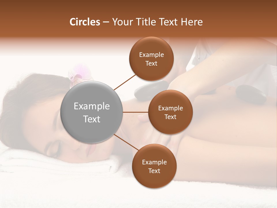 Young Hands Woman PowerPoint Template