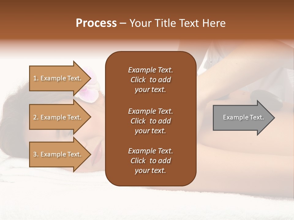 Young Hands Woman PowerPoint Template