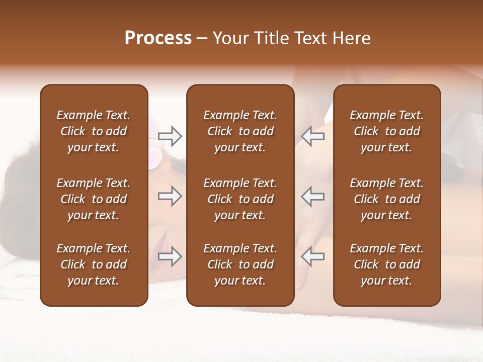 Young Hands Woman PowerPoint Template
