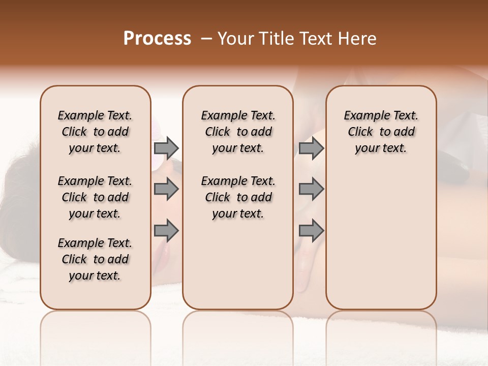 Young Hands Woman PowerPoint Template
