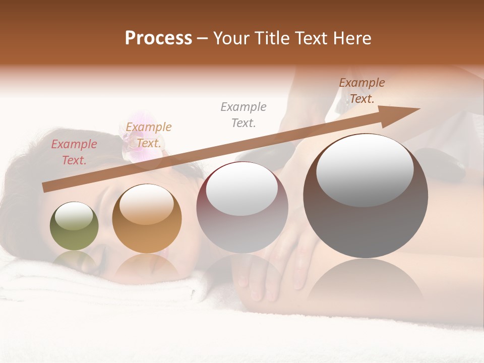 Young Hands Woman PowerPoint Template