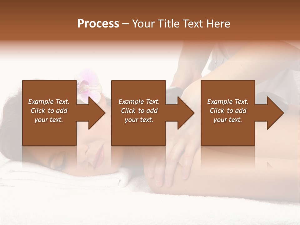 Young Hands Woman PowerPoint Template