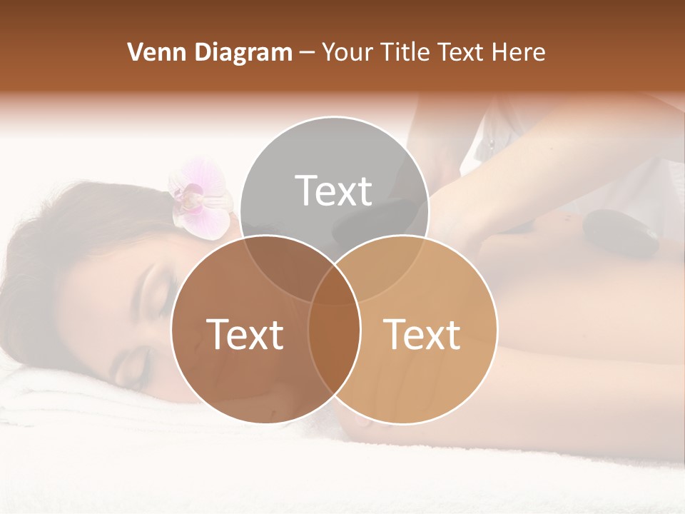 Young Hands Woman PowerPoint Template