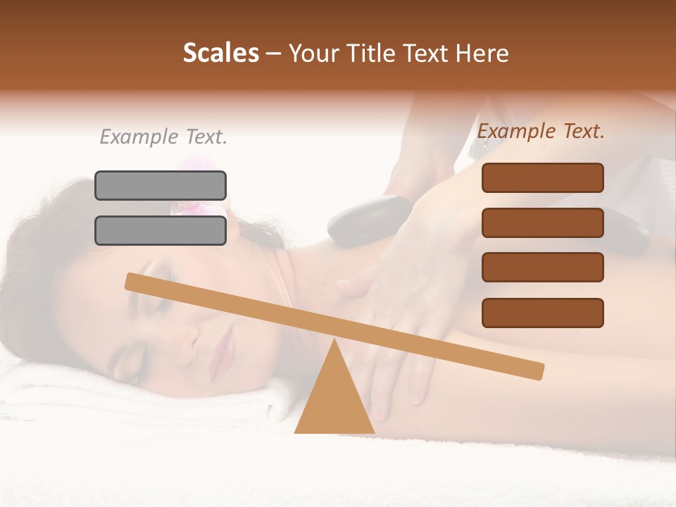 Young Hands Woman PowerPoint Template