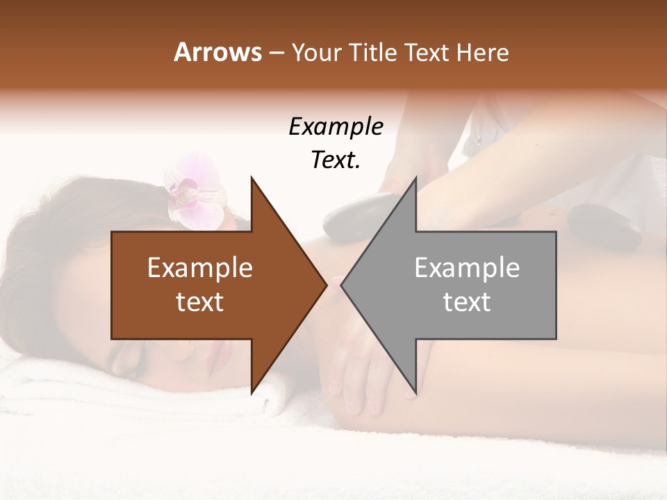 Young Hands Woman PowerPoint Template