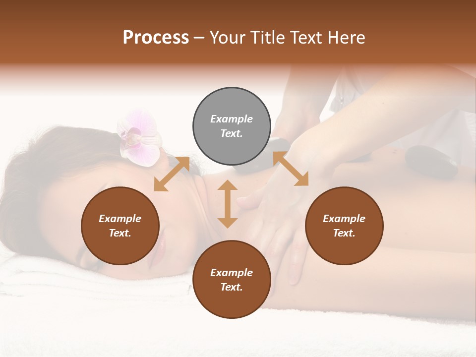 Young Hands Woman PowerPoint Template