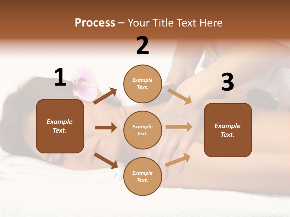 Young Hands Woman PowerPoint Template