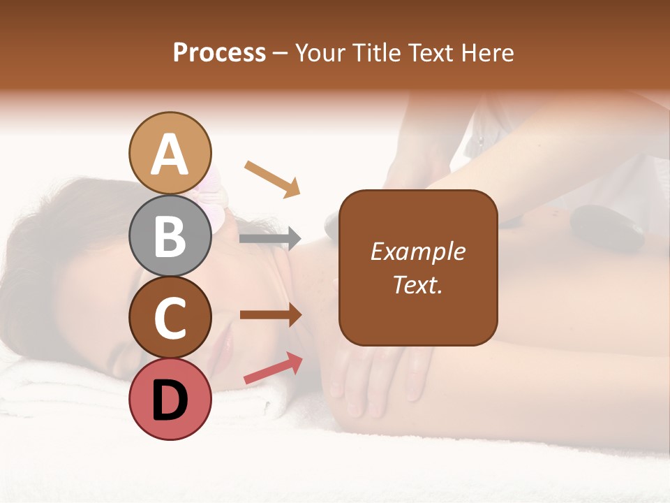 Young Hands Woman PowerPoint Template