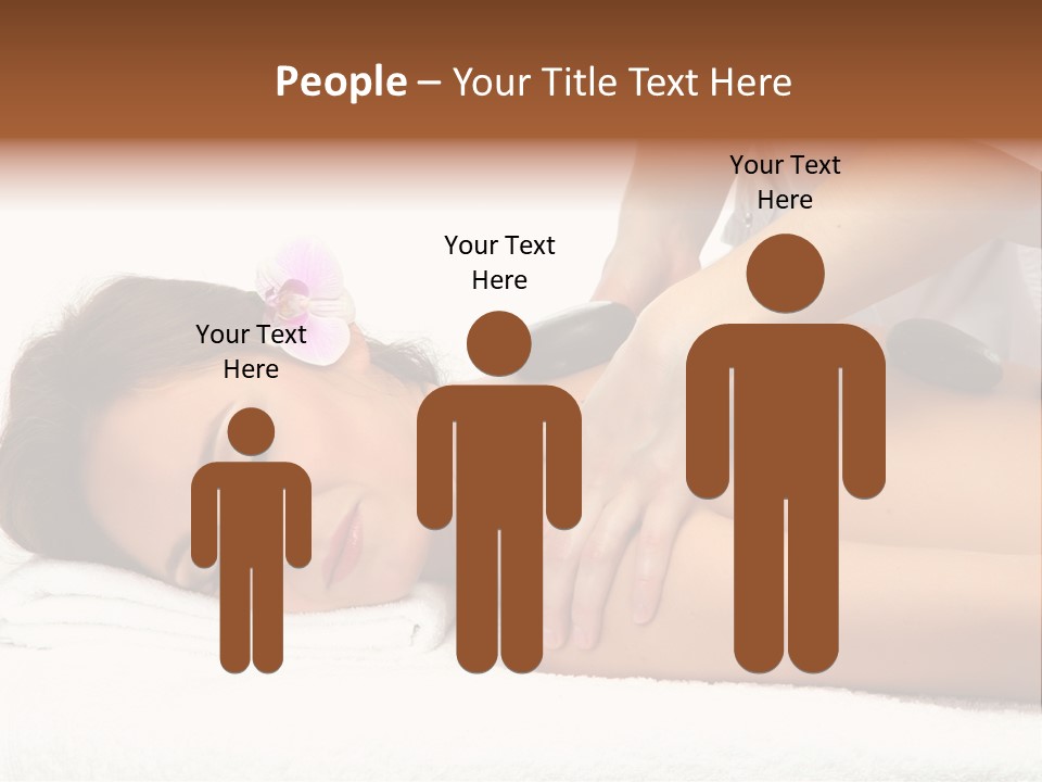 Young Hands Woman PowerPoint Template