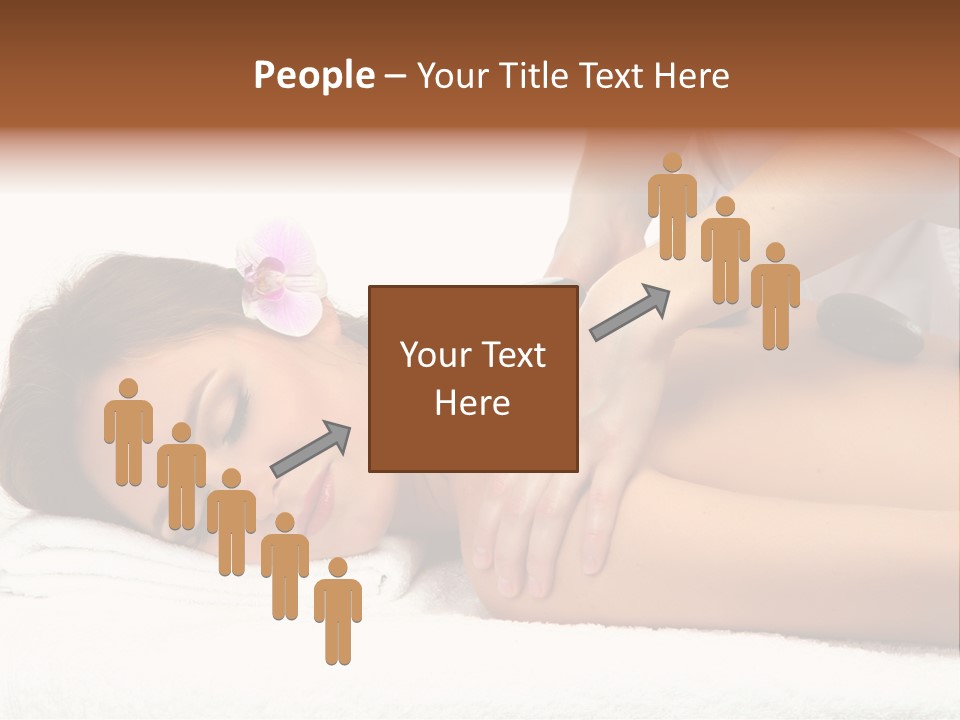 Young Hands Woman PowerPoint Template