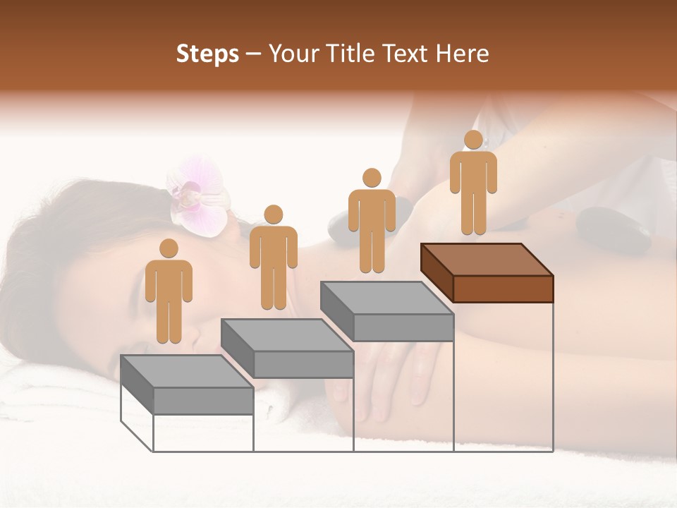 Young Hands Woman PowerPoint Template