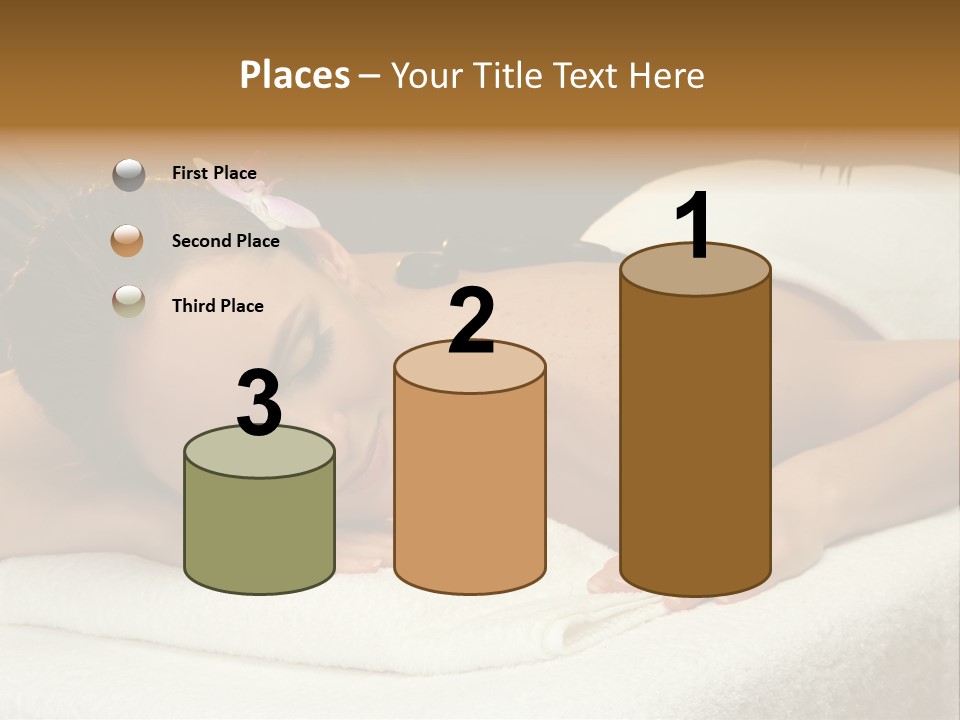 Beautiful Hot Palm PowerPoint Template