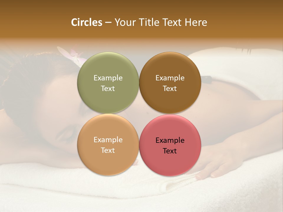 Beautiful Hot Palm PowerPoint Template