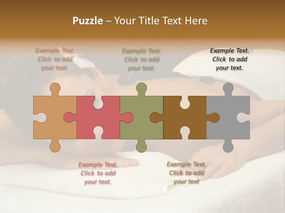 Beautiful Hot Palm PowerPoint Template