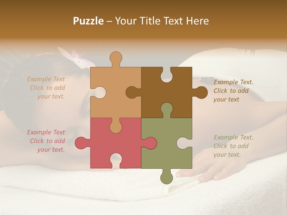 Beautiful Hot Palm PowerPoint Template