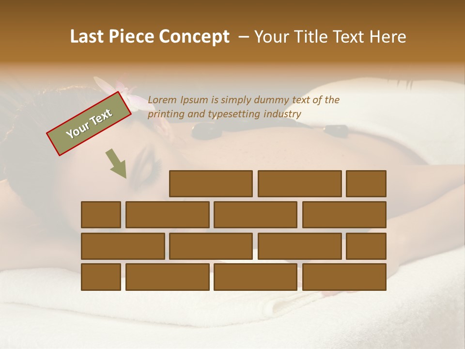 Beautiful Hot Palm PowerPoint Template
