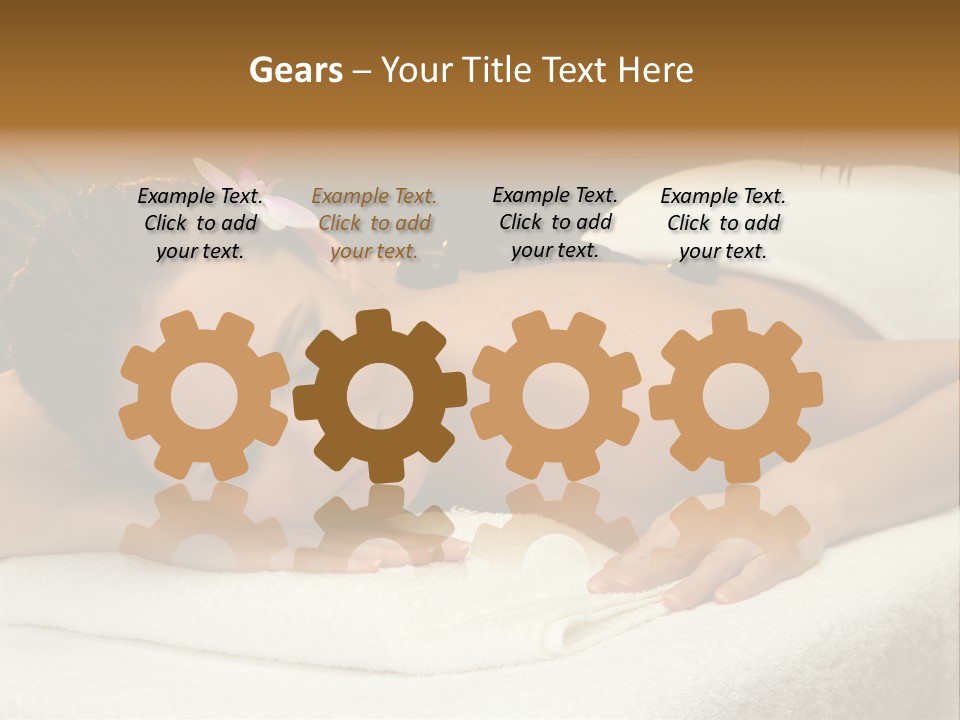 Beautiful Hot Palm PowerPoint Template