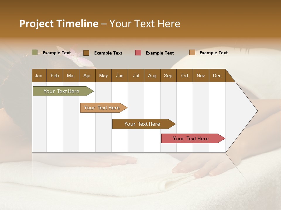 Beautiful Hot Palm PowerPoint Template