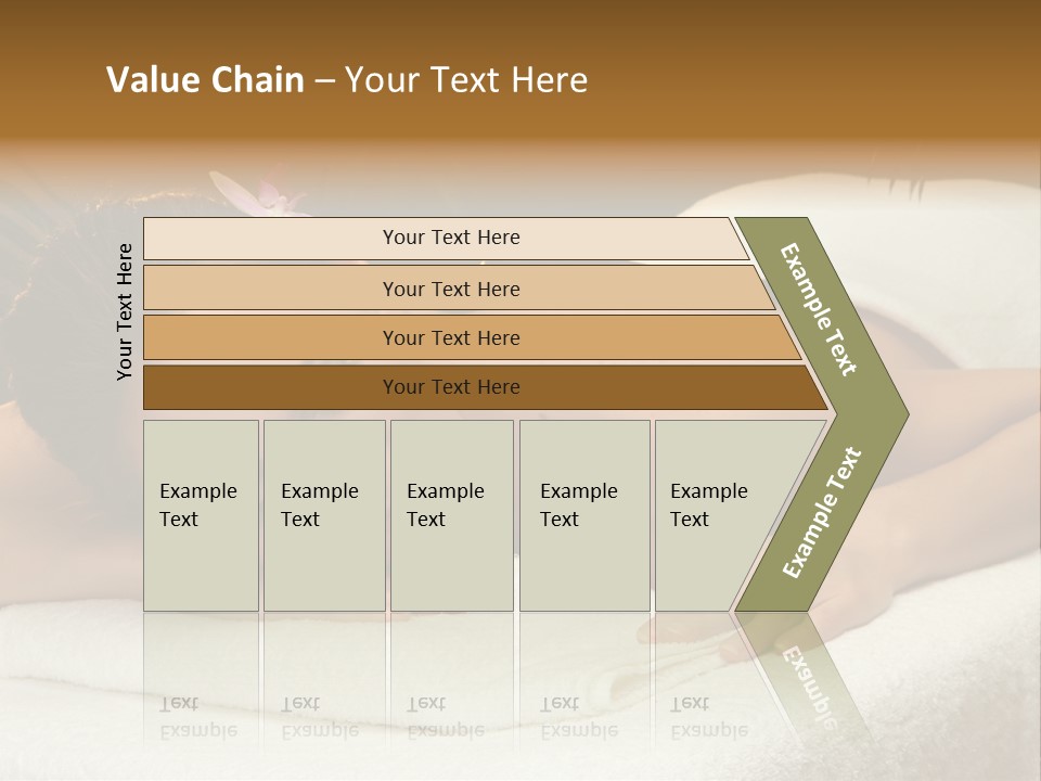Beautiful Hot Palm PowerPoint Template