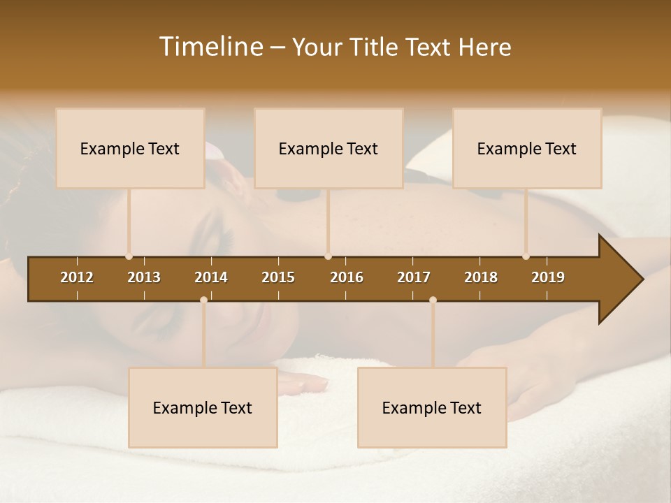 Beautiful Hot Palm PowerPoint Template