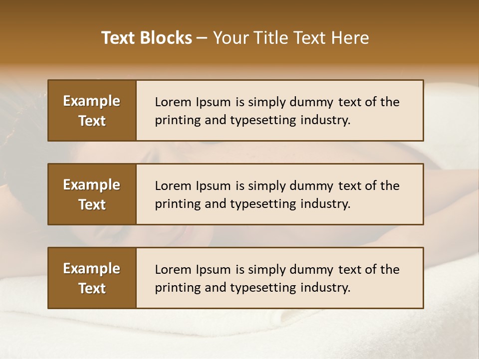 Beautiful Hot Palm PowerPoint Template