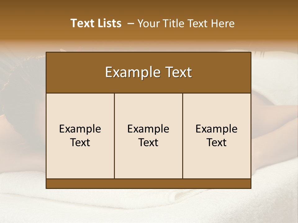 Beautiful Hot Palm PowerPoint Template