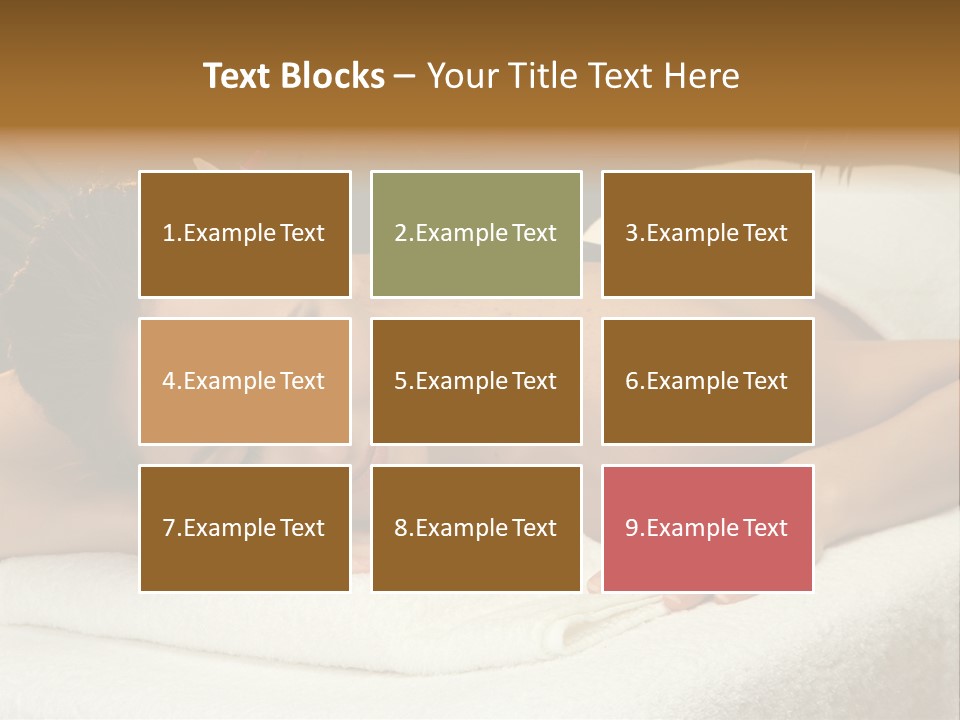 Beautiful Hot Palm PowerPoint Template