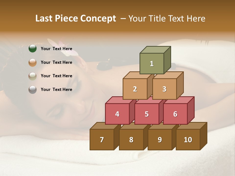 Beautiful Hot Palm PowerPoint Template