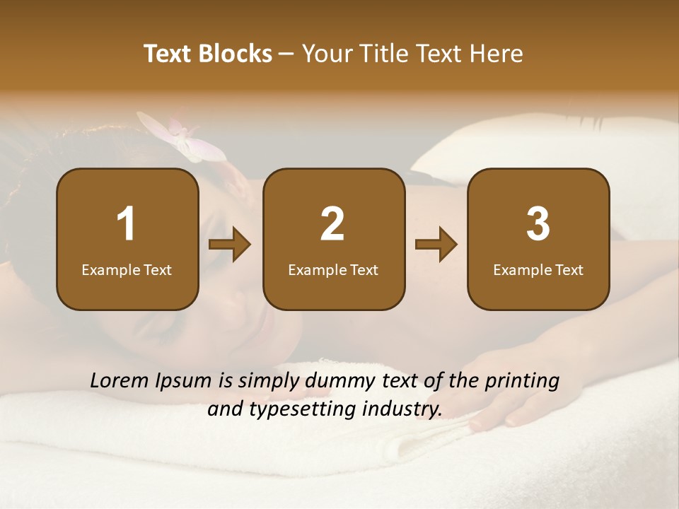 Beautiful Hot Palm PowerPoint Template