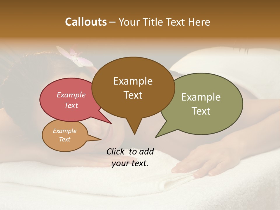 Beautiful Hot Palm PowerPoint Template