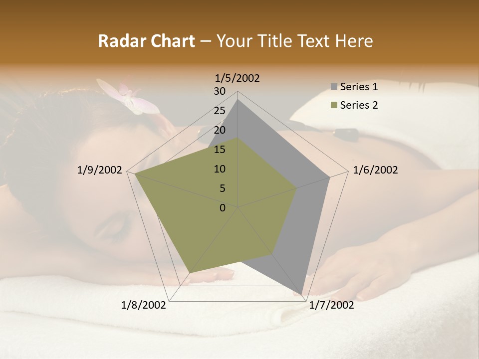 Beautiful Hot Palm PowerPoint Template